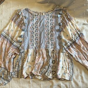 Boho American Eagle Shirt (SMALL)